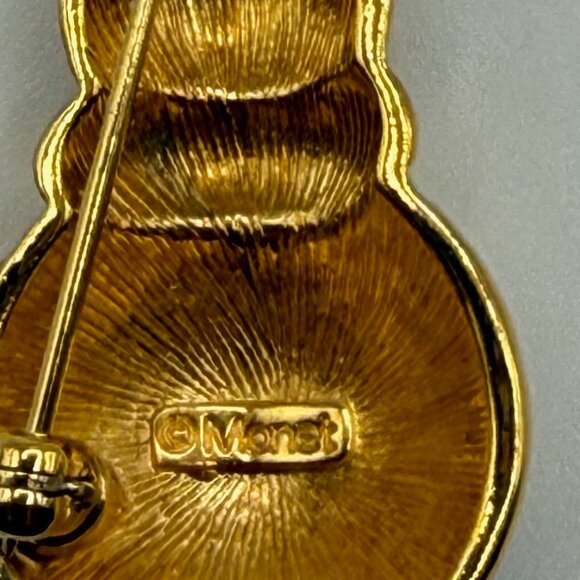 ๐ฑ 5 for $10. Vintage Monet Snowman Pin Brooch - Picture 5 of 5
